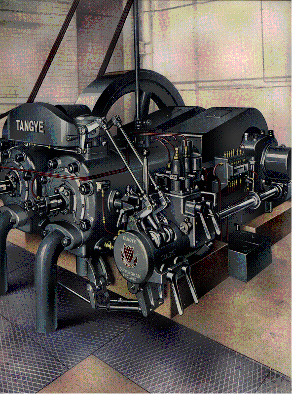 Vintage Tangye machinery